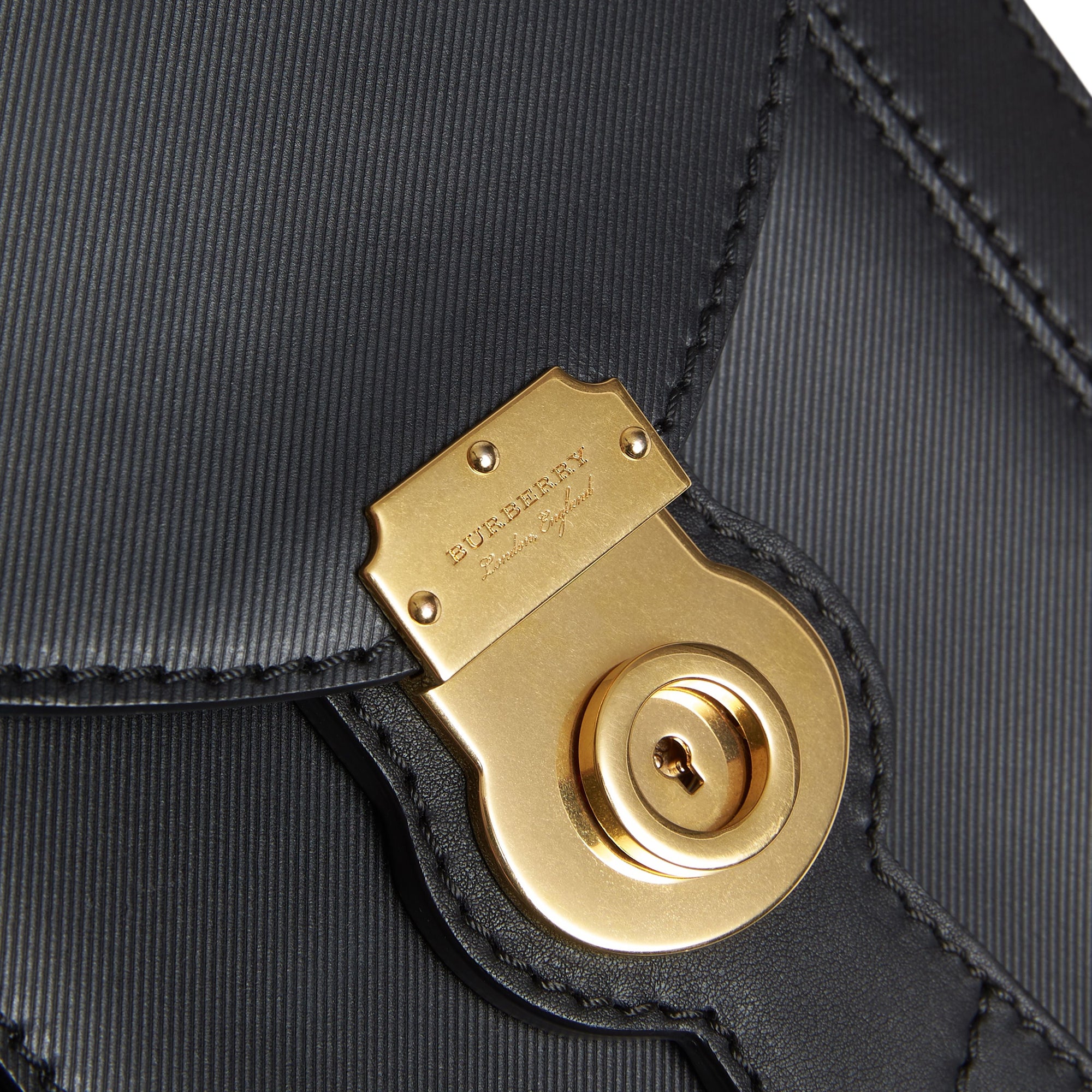 Petit sac cartable DK88 en cuir - Black