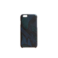 Étui pour iPhone 6 à motif London check et imprimé floral - Navy Floral