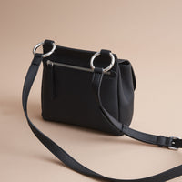 Sac à bandoulière The Bridle en cuir de cerf - Black