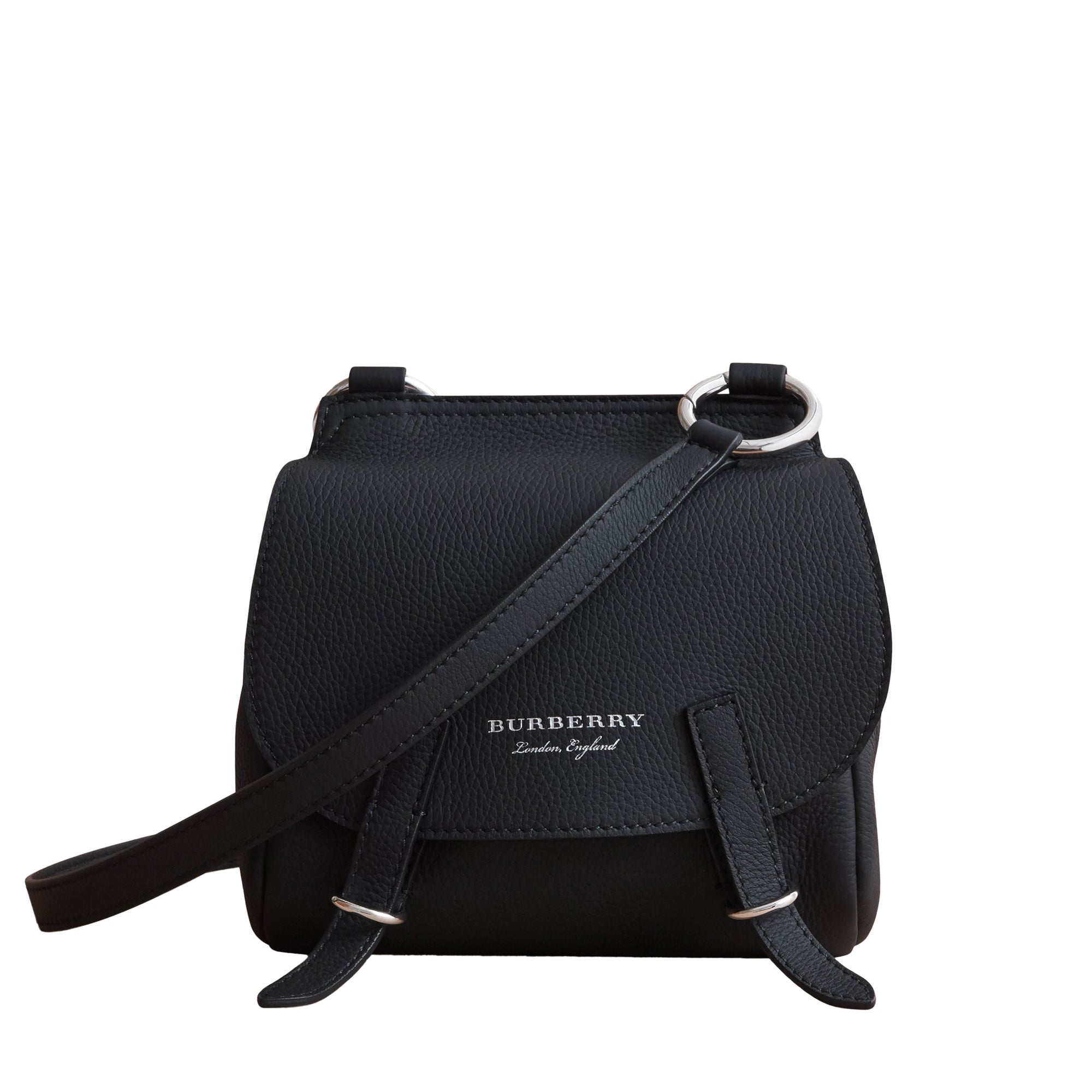 Sac à bandoulière The Bridle en cuir de cerf - Black