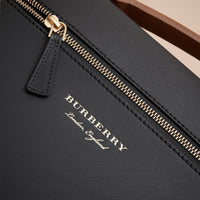 Grand porte-documents DK88 en cuir - Black