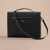 Grand porte-documents DK88 en cuir - Black