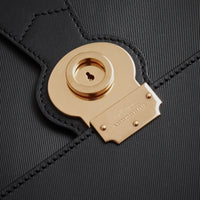 Grand porte-documents DK88 en cuir - Black