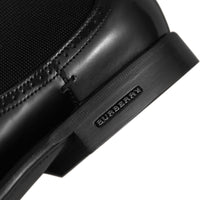 Bottines Chelsea en cuir poli - Black