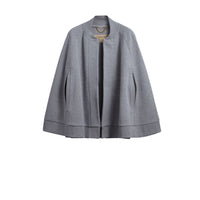 Cape sweat-shirt avec appliqué Bestiaire - Pale Grey Melange