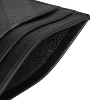 Porte-cartes à motif London check - Charcoal & Black