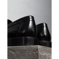 Mocassins Penny Loafers en cuir bicolore - Black