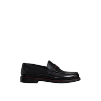 Mocassins Penny Loafers en cuir bicolore - Black
