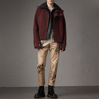 Veste avec doudoune sans manches amovible - Mahogany Red