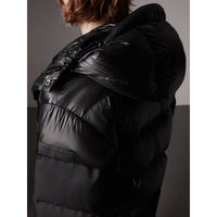 Doudoune oversize rembourrée à capuche - Black
