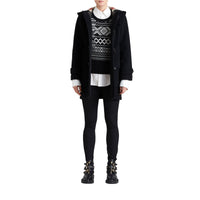 Duffle-coat The Mersey en laine - Black