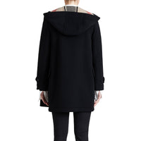 Duffle-coat The Mersey en laine - Black