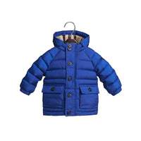 Doudoune courte imperméable à capuche - Brilliant Blue