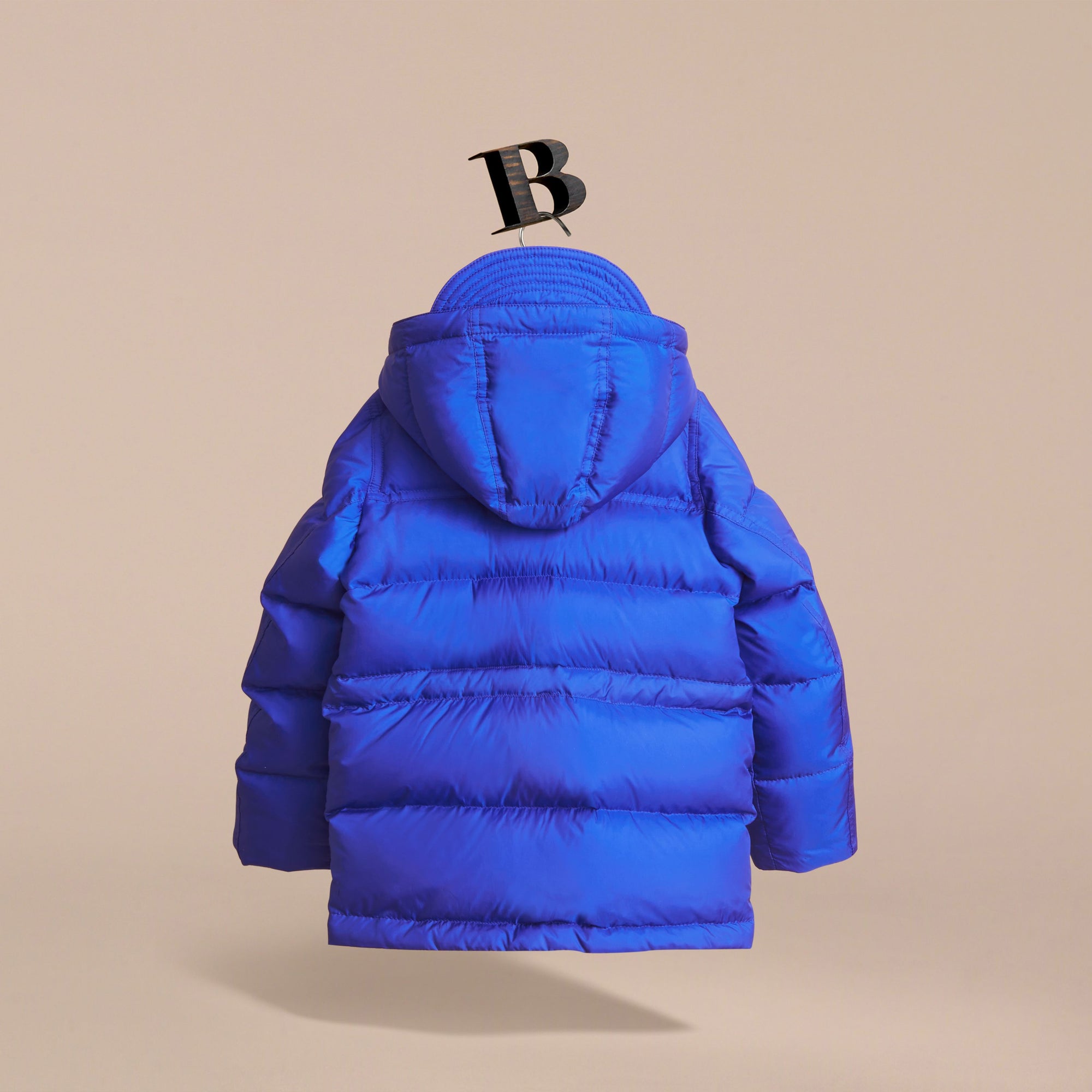 Doudoune courte rembourrée à capuche - Brilliant Blue