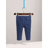 Pantalon en velours côtelé extensible - Cobalt Blue