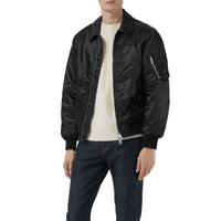 Bomber à col en pointe - Black