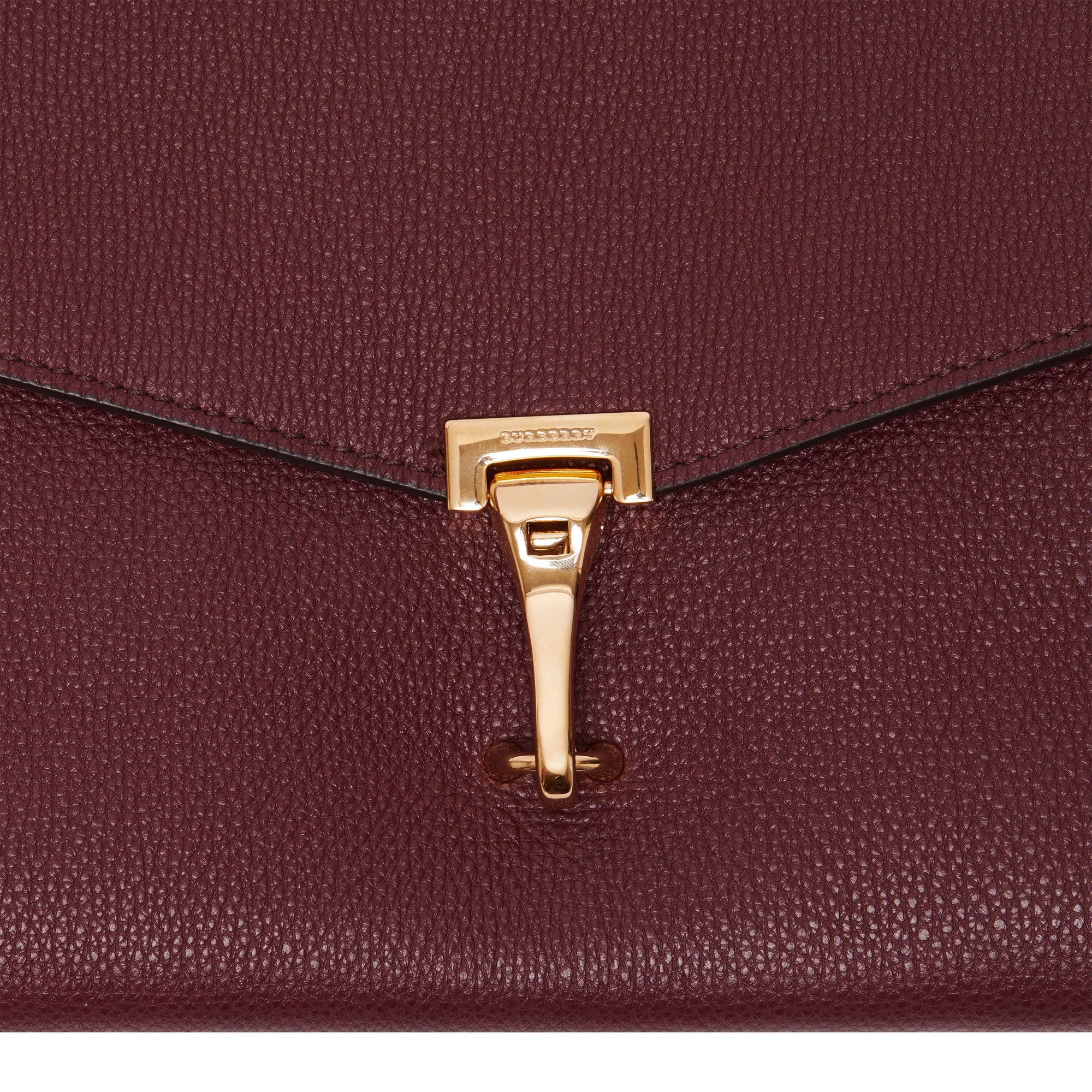 Petit sac à bandoulière en cuir - Mahogany Red