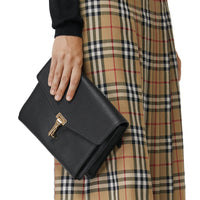 Petit sac à bandoulière en cuir - Black