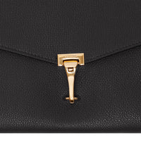 Petit sac à bandoulière en cuir - Black