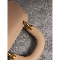 Mini sac à main DK88 en cuir - Honey