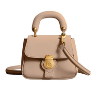 Mini sac à main DK88 en cuir - Honey