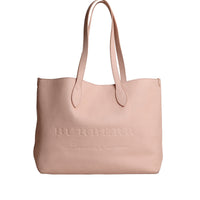 Sac tote en cuir estampé - Pale Ash Rose