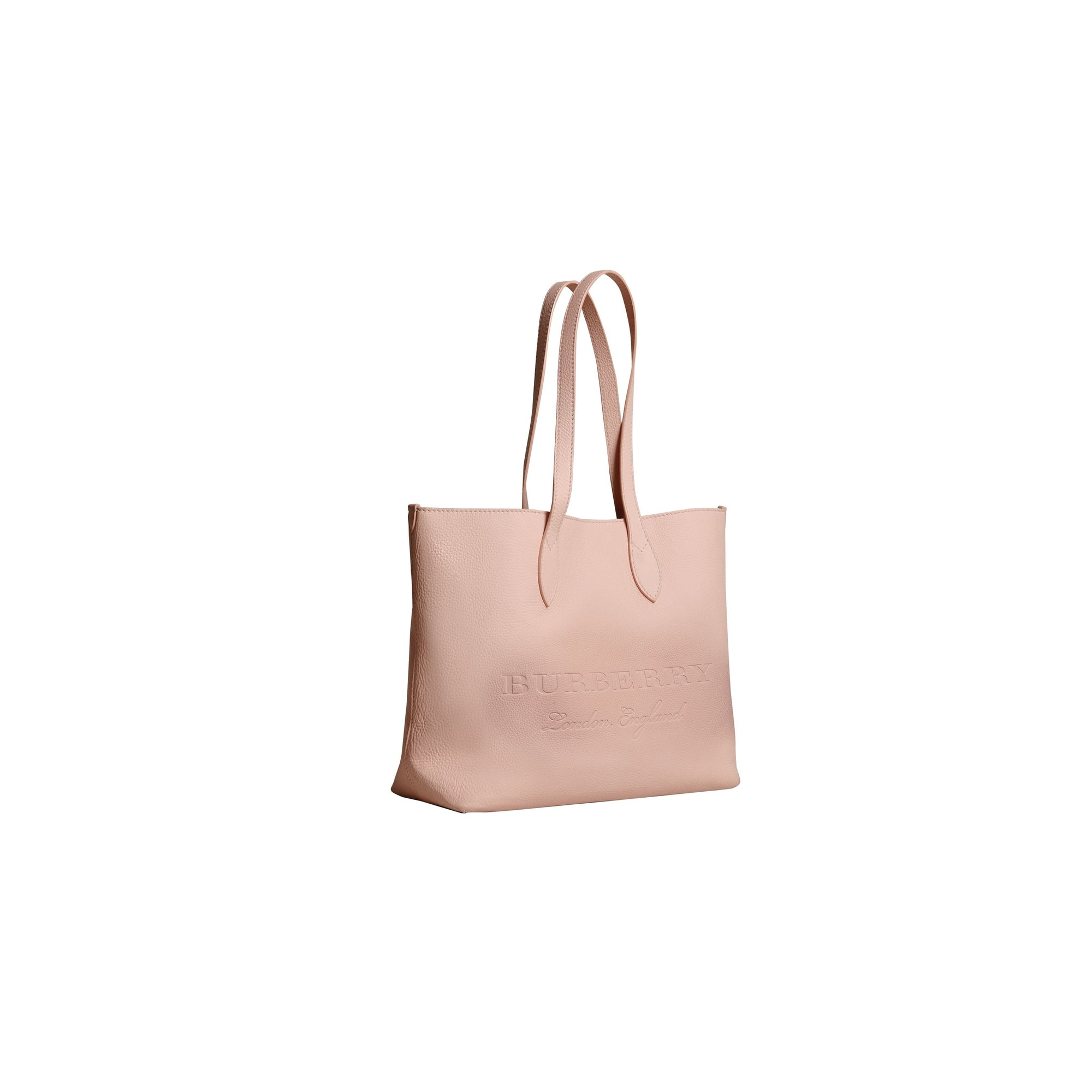 Sac tote en cuir estampé - Pale Ash Rose