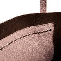 Sac tote en cuir estampé - Pale Ash Rose