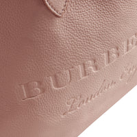 Sac tote en cuir estampé - Pale Ash Rose