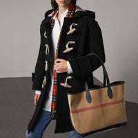 Sac tote Doodle moyen réversible - Black