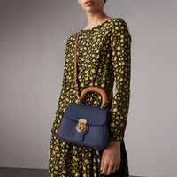 Petit sac à main DK88 en cuir - Ink Blue