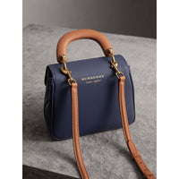 Petit sac à main DK88 en cuir - Ink Blue