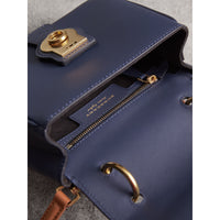 Petit sac à main DK88 en cuir - Ink Blue