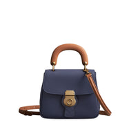 Petit sac à main DK88 en cuir - Ink Blue