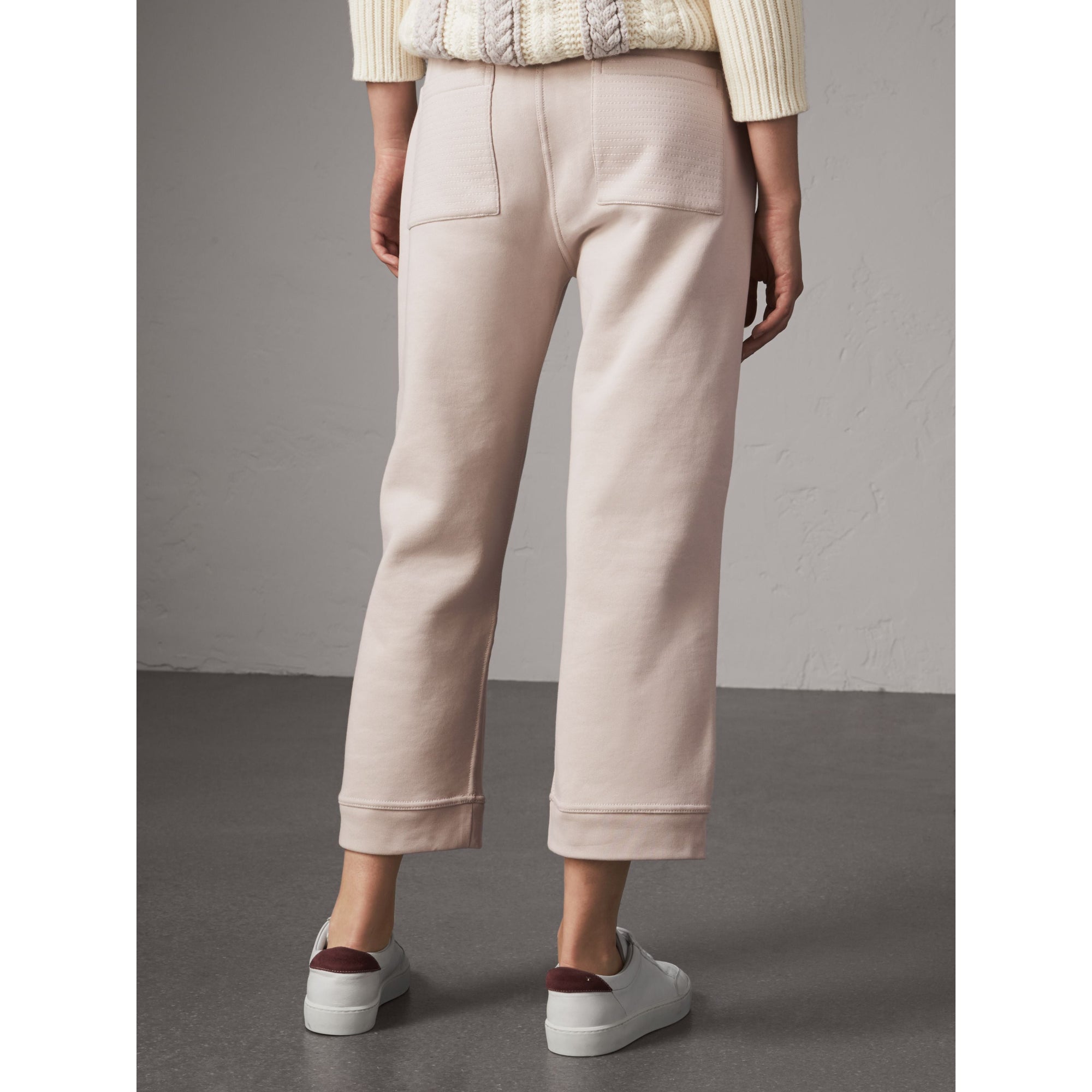 Pantalon de survêtement 7/8 en jersey - Winter White