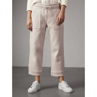 Pantalon de survêtement 7/8 en jersey - Winter White