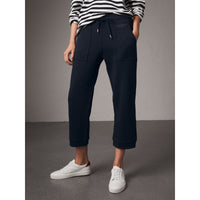 Pantalon de survêtement 7/8 en jersey - Navy
