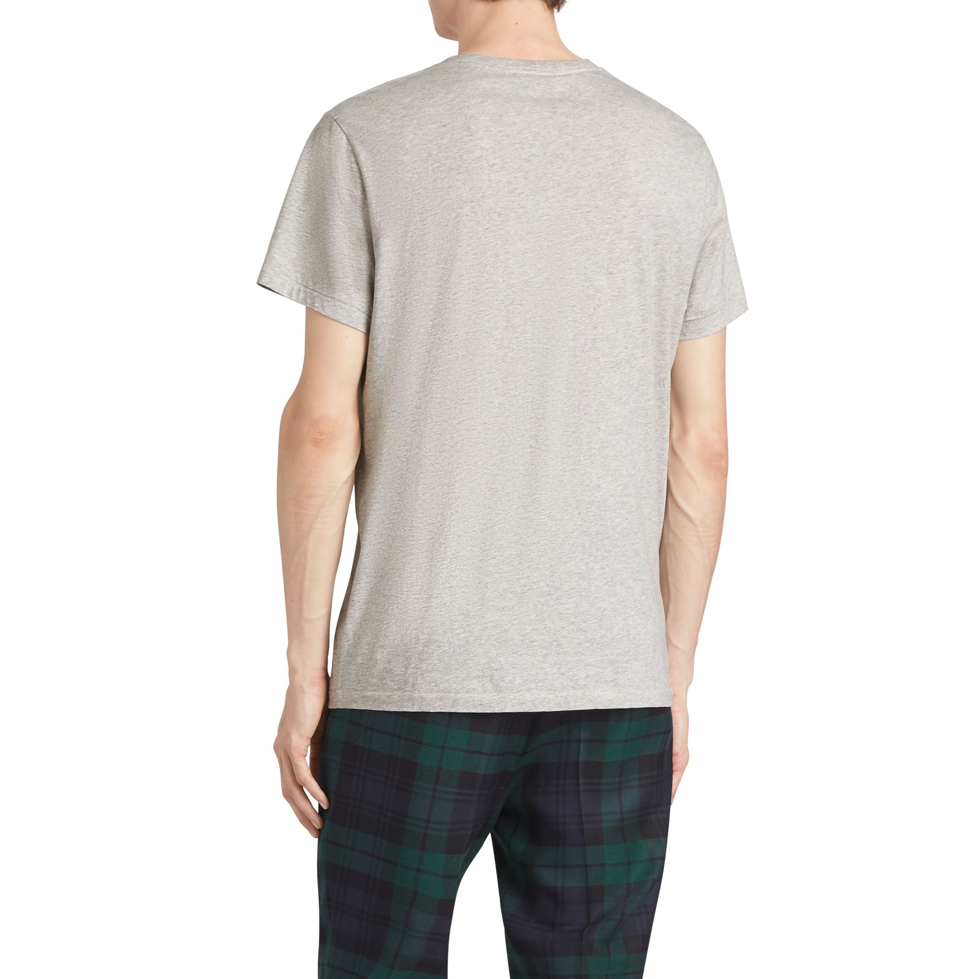 T-shirt en jersey de coton - Pale Grey Melange