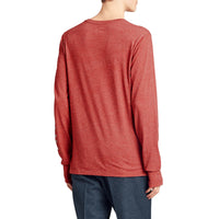 Haut en jersey à motif dévoré - Bright Red Melange