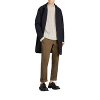 Pantalon chino en sergé de coton - Olive Green