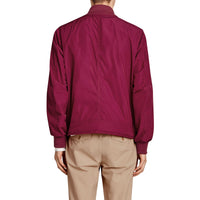 Bomber en taffetas à mémoire de forme - Fritillary Pink