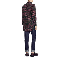 Chemise en coton avec imprimé à pois - Parade Red
