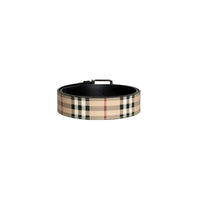Ceinture à motif Haymarket check - Black