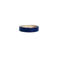Ceinture en cuir avec boucle plaque - Canvas Blue