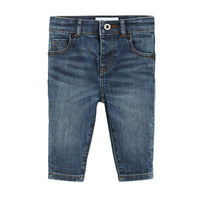 Jean skinny en denim extensible - Mid Indigo