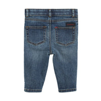Jean skinny en denim extensible - Mid Indigo
