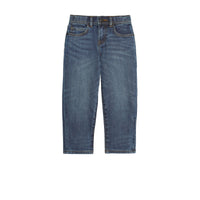 Jean décontracté en denim stretch - Mid Indigo