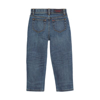 Jean décontracté en denim stretch - Mid Indigo