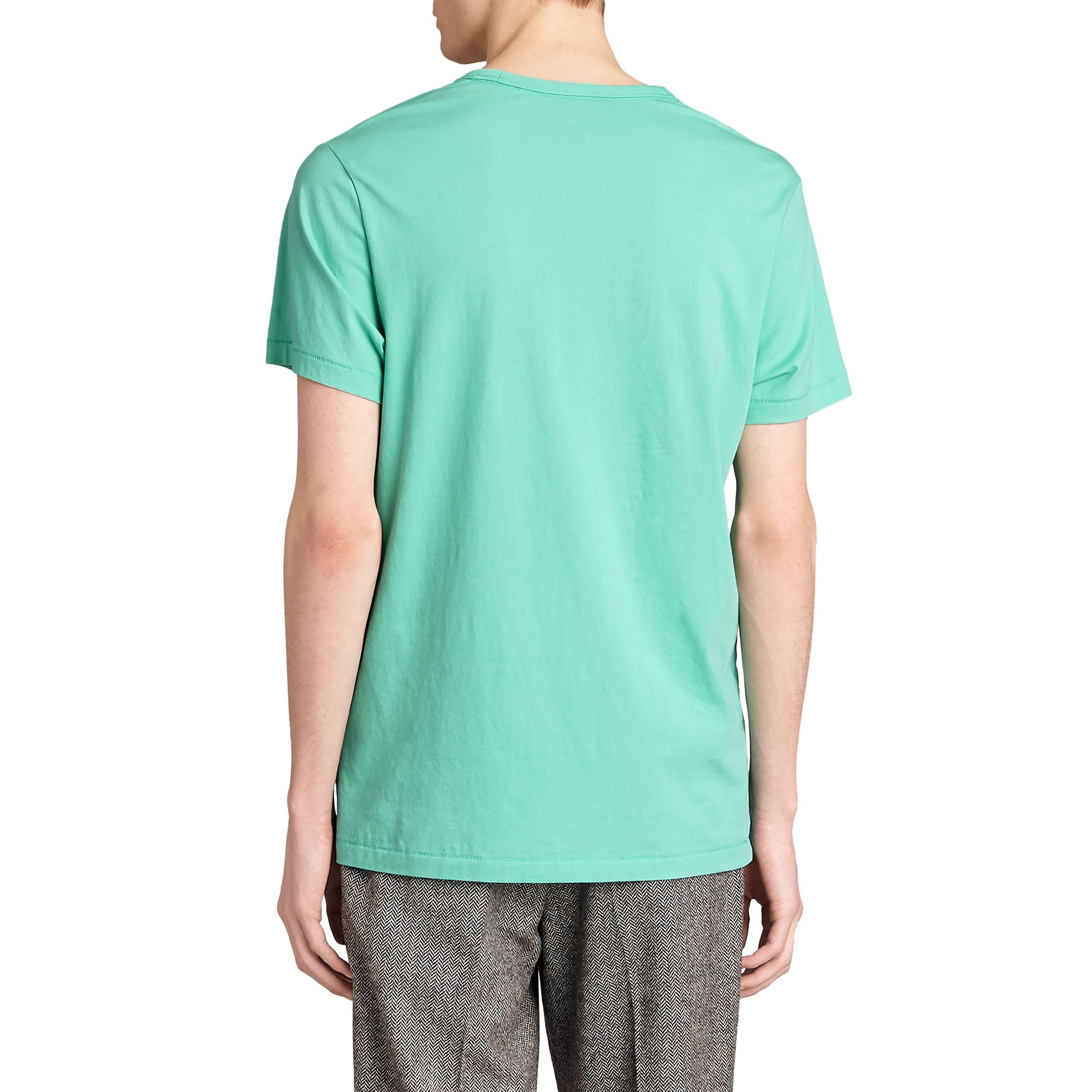 T-shirt en jersey de coton - Turquoise
