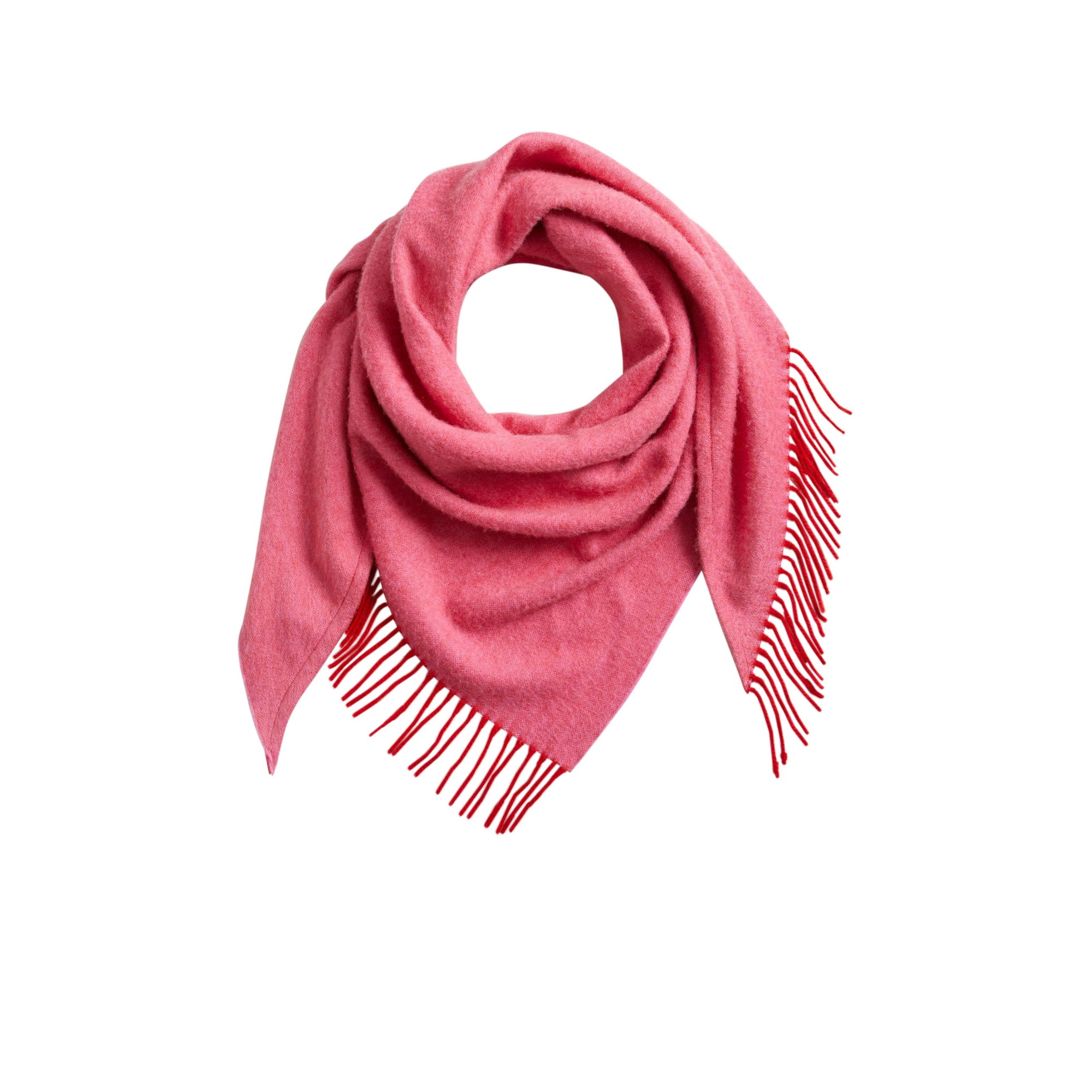 Bandana en cachemire - Bright Red